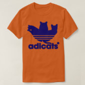 Funny Adicats T-shirt (Design voorkant)
