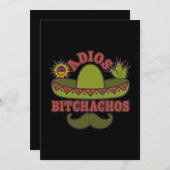 Funny Adios beaches Funny Quote Feestdagenkaart (Voorkant / Achterkant)