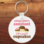 Funny Administrative Assistant Sleutelhanger (Voorkant)