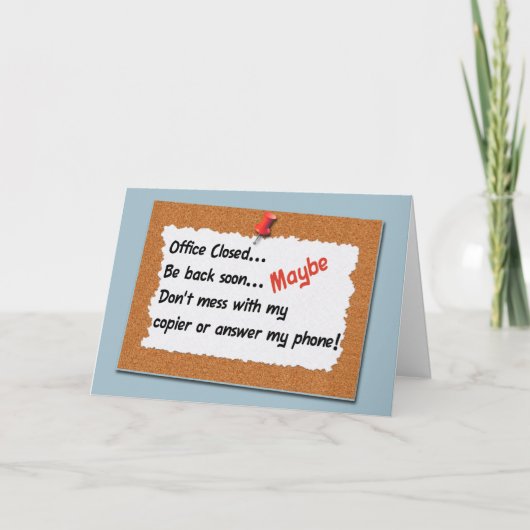 Funny Administrative Professionals Day Sign Kaart (Voorkant)