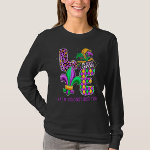 Funny Admission Director Mardi Gras Family Matchi T-shirt