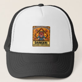 Funny ADR Trucker T-shirt, Explosive Temper Pet