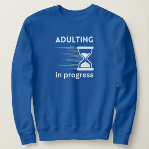 Funny Adult 18th Birthday Gift idee Adulting Shirt