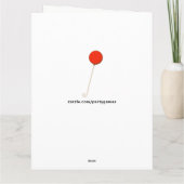 Funny Adult Birthday Certificate Kaart (Achterkant)