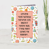Funny Adult Birthday Kaart (Voorkant)