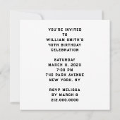 Funny Adult Birthday Kaart (Achterkant)