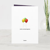 Funny Adult Birthday-kaart Kaart (Achterkant)