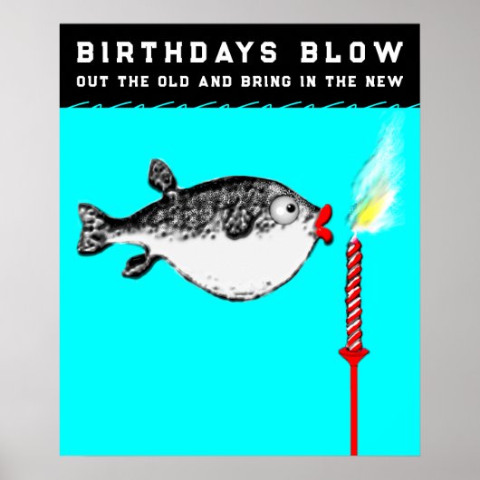 Funny Adult Birthday Poster (Voorkant)
