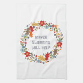 Funny Adult Humor Thanksgiving Irreent Holliday Theedoek (Verticaal)