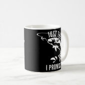 Funny Adult Humor Vist alleen de Tip I Beleef M Koffiemok (Voorkant rechts)