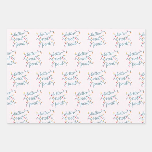 Funny Adult Kerstmis Inpakpapier Vel (Voorkant 3)