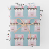 Funny Adult Kerstmis Inpakpapier Vel (In situ)