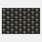 Funny Adult Naughty Kerstmis Inpakpapier Vel (Voorkant)