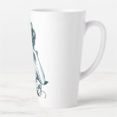 Funny Adulting is Hard Gibson Girl Latte Mok (Rechts)