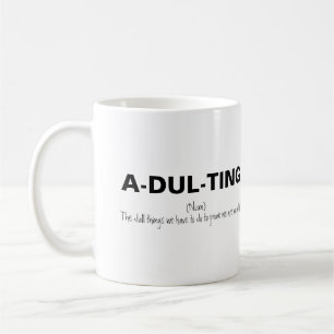 Funny Adulting Koffiemok