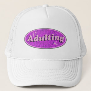 Funny Adulting Retro Decal Nostalgia Art Trucker Pet