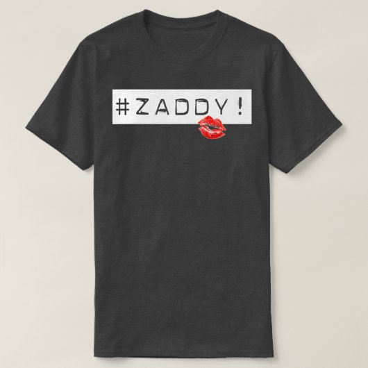 Funny Adults Dad Zaddy T-shirt (Design voorkant)