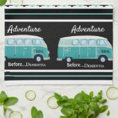 Funny "Adventure Before Dementia" persoonlijke kit Theedoek (Gevouwen)