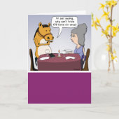 Funny Adventurous Horse Birthday Kaart (Gele Bloem)