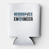 Funny Aerospace Engineer Humor Het is Rocket Scien Blikjeskoeler (Voorkant)