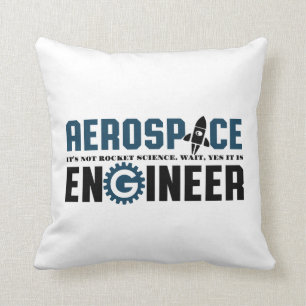 Funny Aerospace Engineer Humor Het is Rocket Scien Kussen