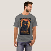 Funny Affenpinscher Dog Parent Personalized T-shirt (Voorkant volledig)