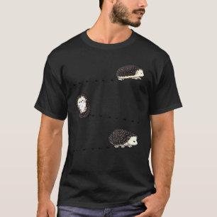Funny African Bellied Hedgel Costume Cute Hedgeh T-shirt