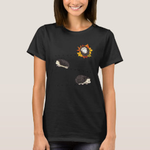 Funny African Bellied Hedgel Costume Cute Hedgeh T-shirt