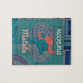 Funny African Giraffe Print Legpuzzel (Horizontaal)