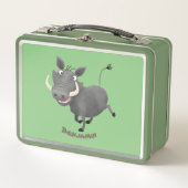 Funny african warthog pig cartoon (Voorkant)