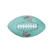 Funny african warthog pig cartoon american football (Voorkant)