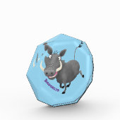 Funny african warthog pig cartoon fotoblokken (Links)