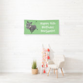 Funny african warthog pig cartoon spandoek (Insitu)