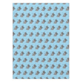 Funny african warthog pig cartoon tafelkleed (Voorkant)