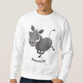 Funny african warthog pig cartoon trui (Voorkant)
