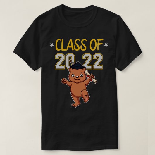 Funny Afstuderen Animals Klasse 2022 Afstuderen 5 T-shirt (Design voorkant)