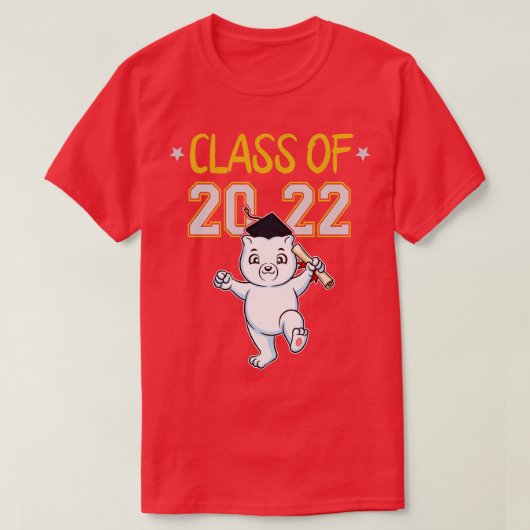 Funny Afstuderen Animals Klasse van 2022 Afstudere T-shirt (Design voorkant)