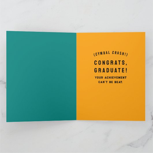 Funny Afstuderen Card Kaart (Binnen)