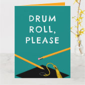 Funny Afstuderen Card Kaart (Gele Bloem)