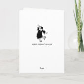 Funny Afstuderen Card Kaart (Achterkant)