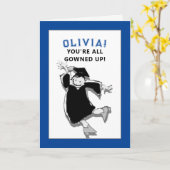 Funny Afstuderen Card Kaart (Gele Bloem)