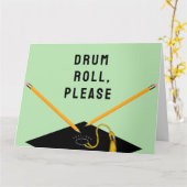 Funny Afstuderen Card Kaart (Gele Bloem)