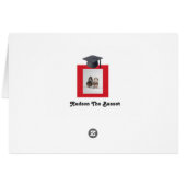 Funny Afstuderen Card voor 2019 met Basset Hounds (Achterkant Horizontaal)