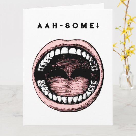 Funny Afstuderen Kaart (Gele Bloem)