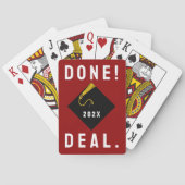 Funny Afstuderen Keepomwille Cadeft Pokerkaarten (Achterkant)