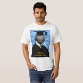 Funny Afstuderen Monkey Macaque Yearbook Custom T-shirt (Voorkant volledig)