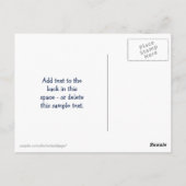 Funny Afstuderen Monkeys Personalized Annouting Briefkaart (Achterkant)