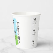 Funny Afstuderen Runner © Paper Cups Papieren Bekers (Links)