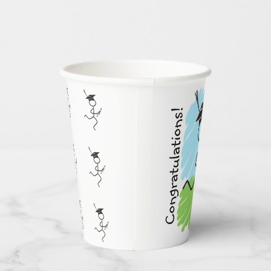Funny Afstuderen Runner © Paper Cups Papieren Bekers (Rechts)