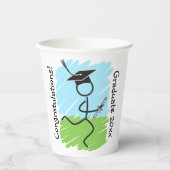 Funny Afstuderen Runner © Paper Cups Papieren Bekers (Voorkant)